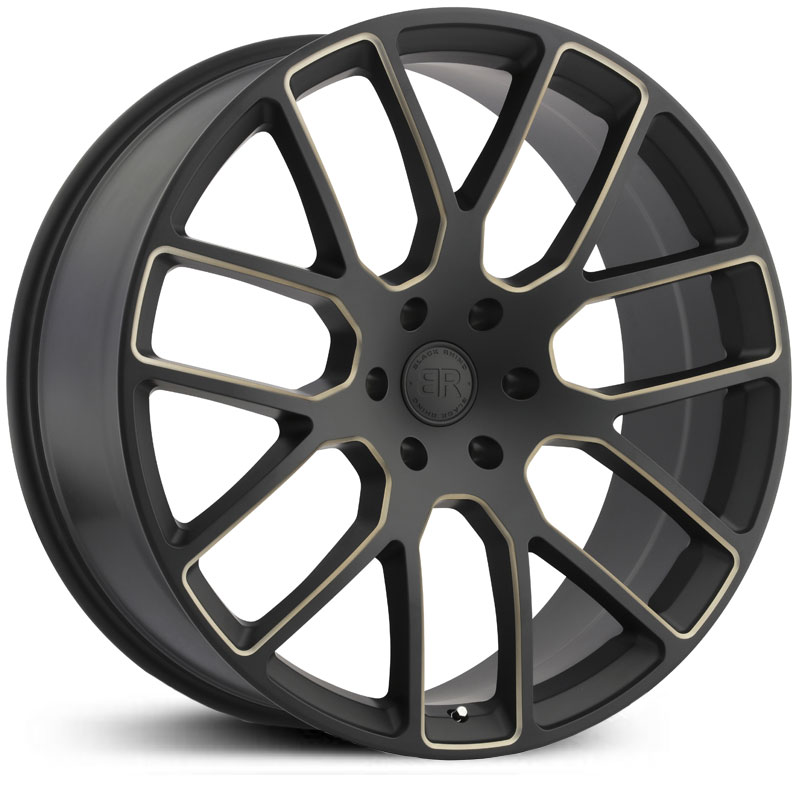 Black Rhino Kunene Matte Black Dark Tint Milled