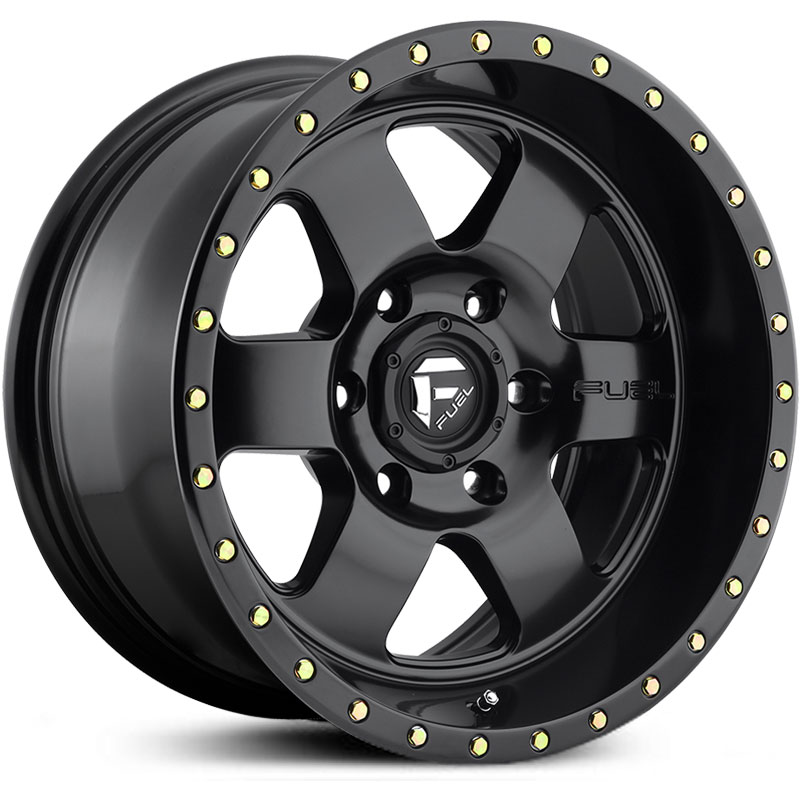 18x9 Fuel Offroad D618 Podium Matte Black MID