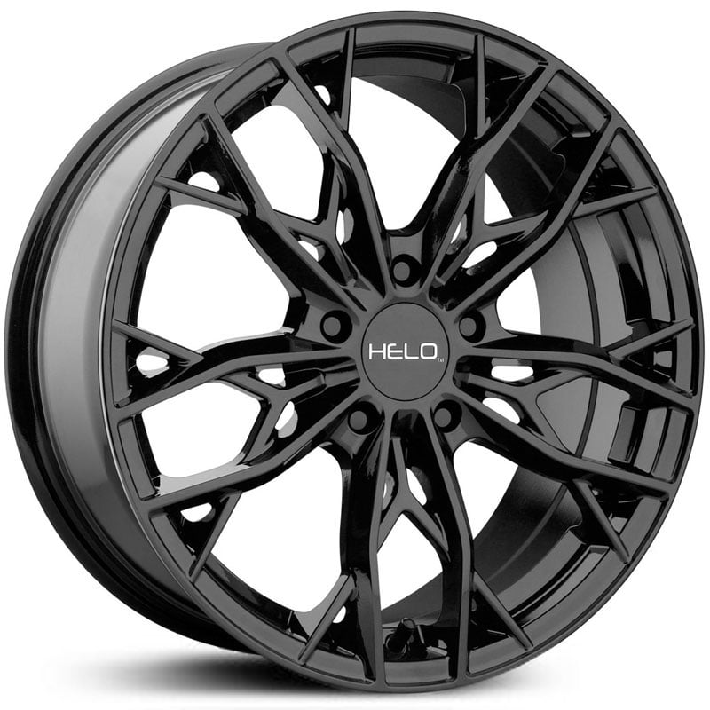 16x7 Helo HE907 Gloss Black HPO