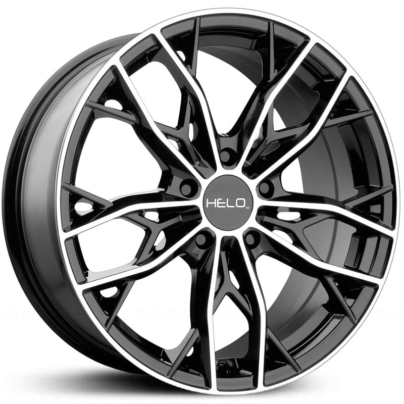 Helo HE907 Gloss Black Machined