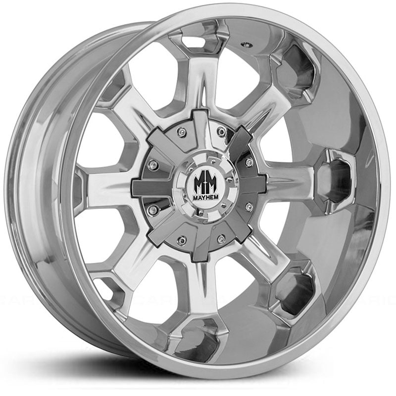 20x10 Mayhem Combat 8105 Chrome REV