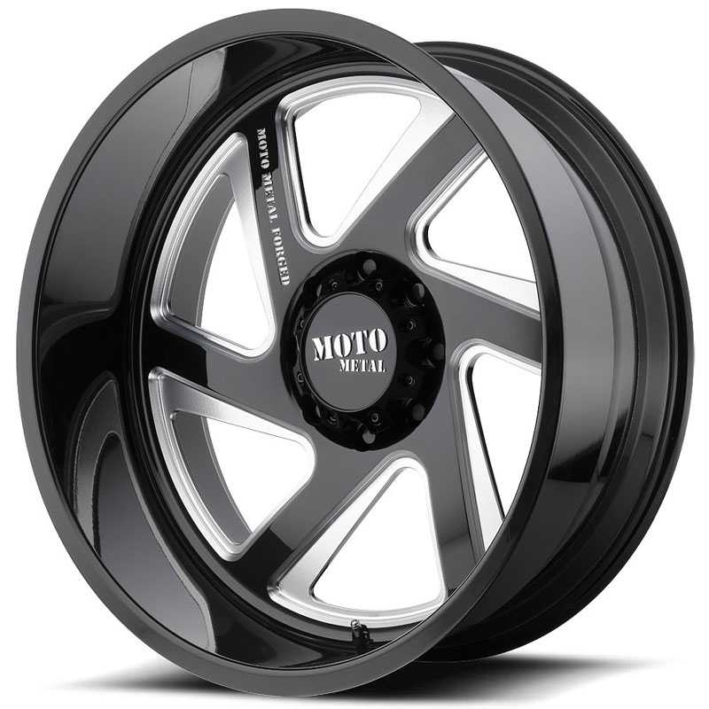 20x14 Moto Metal MO400 Gloss Black Milled REV