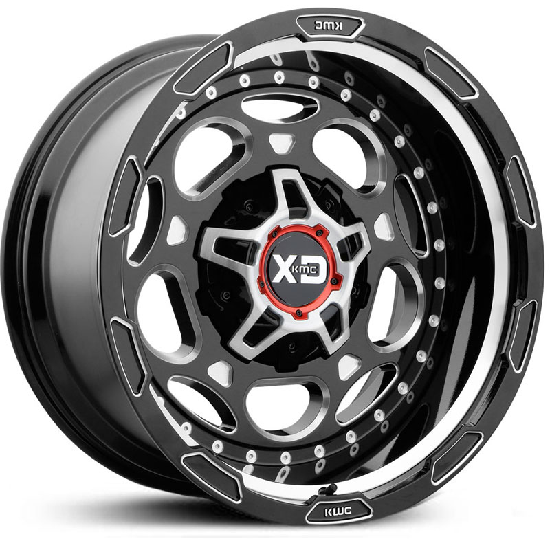 20x10 XD Series XD837 Demodog Gloss Black Milled REV