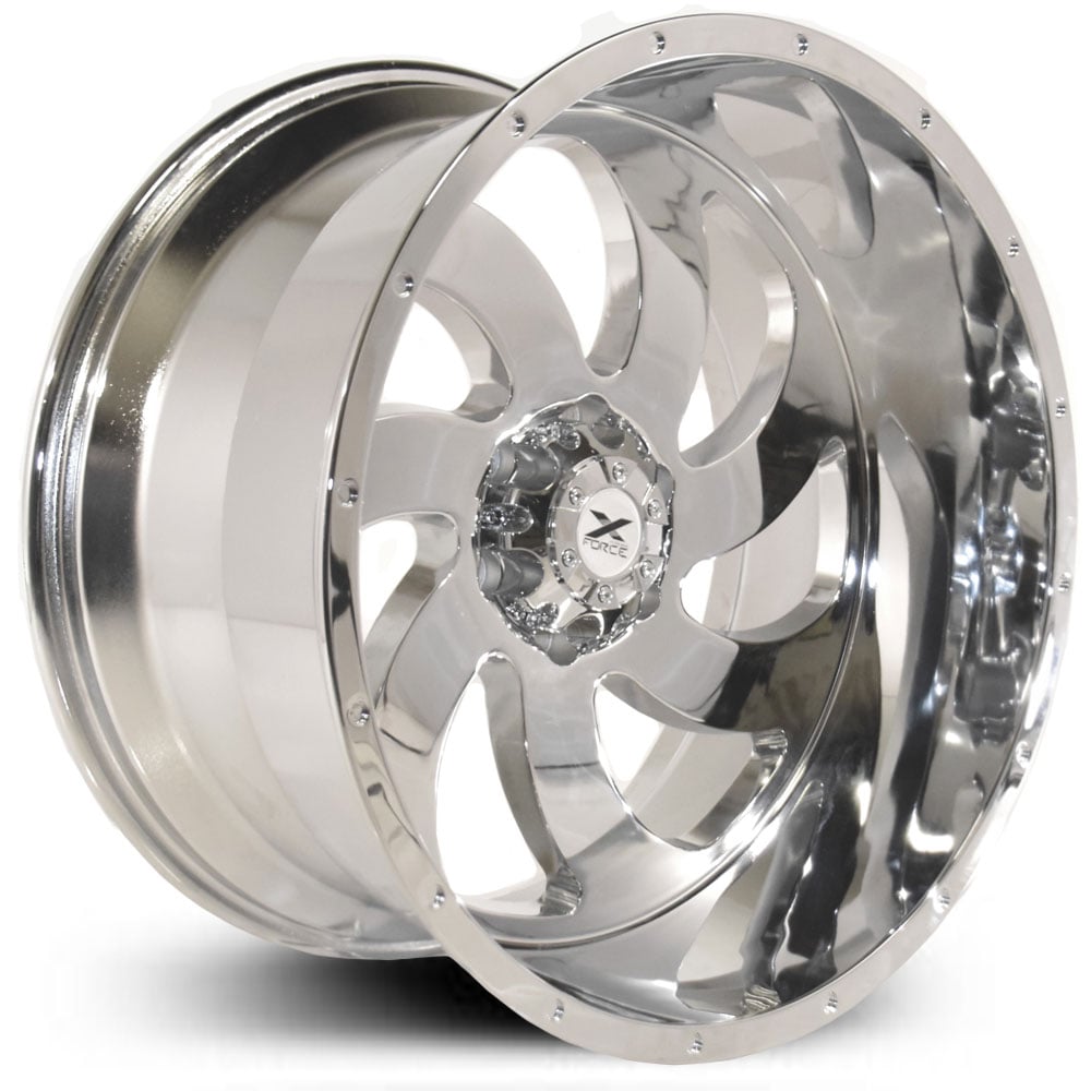 20x10 Xtreme Force XF-1 Chrome RWD
