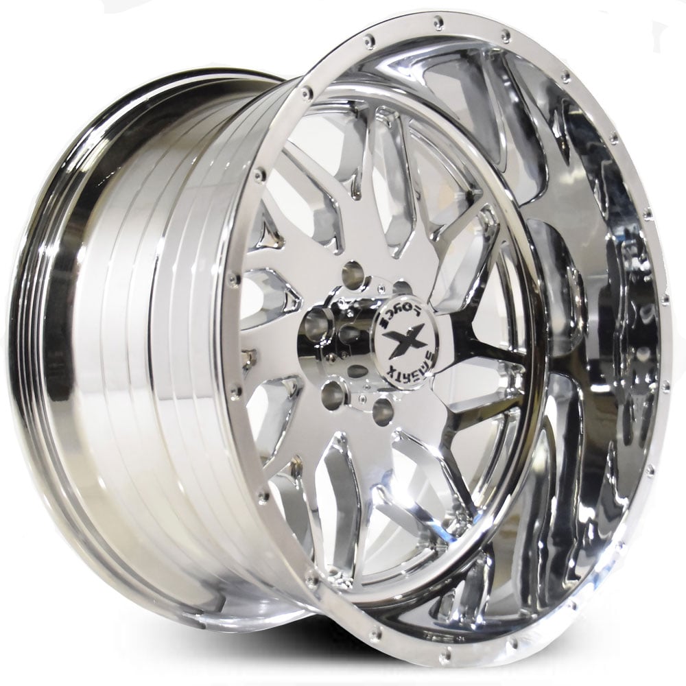 22x12 Xtreme Force XF-2 Chrome RWD