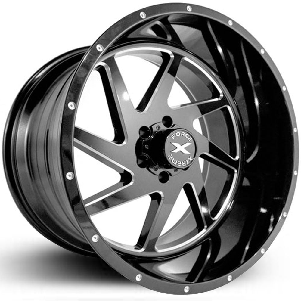 Xtreme Force XF-6 Glossy Black Milled