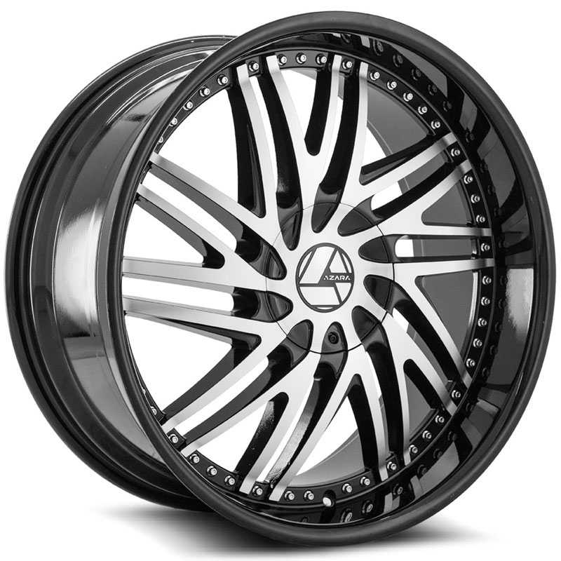 Azara Wheels AZ509  Wheels Gloss Black Machined