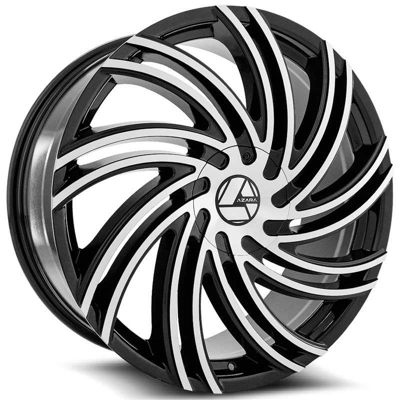 Azara Wheels AZ514  Wheels Gloss Black Machined