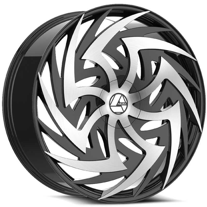Azara Wheels AZ520  Wheels Gloss Black Machined