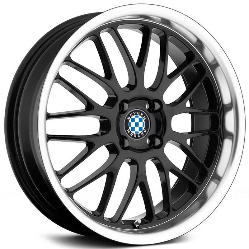 Beyern Mesh Gloss Black w/ Mirror Cut Lip