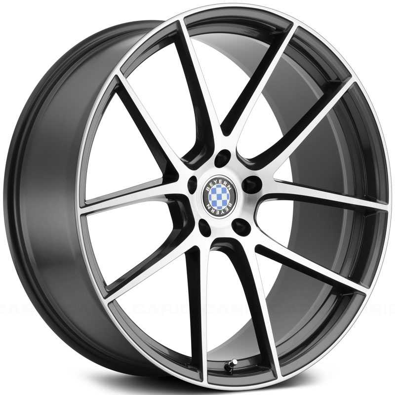 Beyern Ritz Gloss Gunmetal w/ Brushed Face