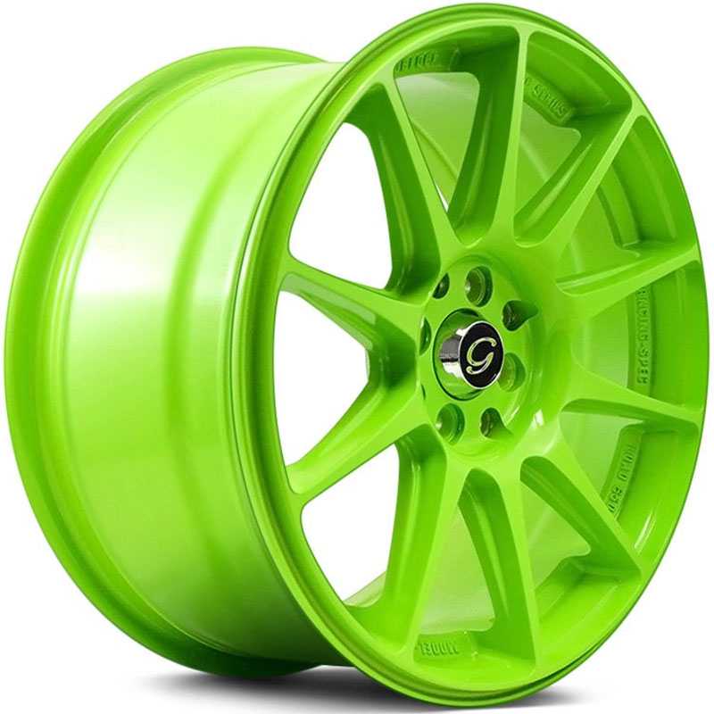 G-Line Alloys G0051  Wheels Gloss Green