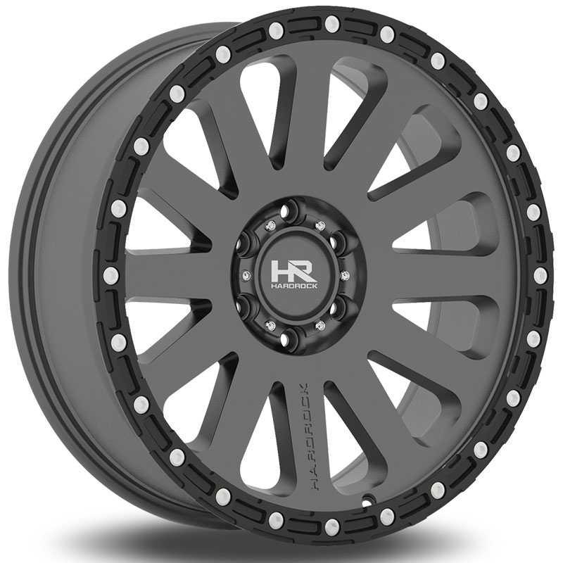 Hardrock Offroad H102  Wheels Matte Black