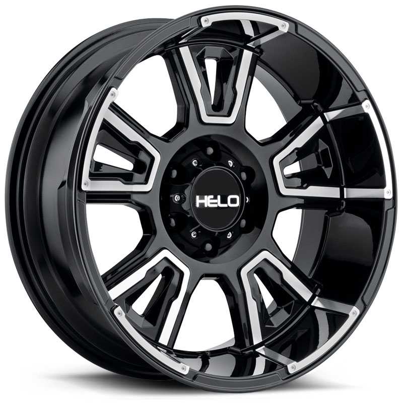Helo HE914  Wheels Gloss Black Machined