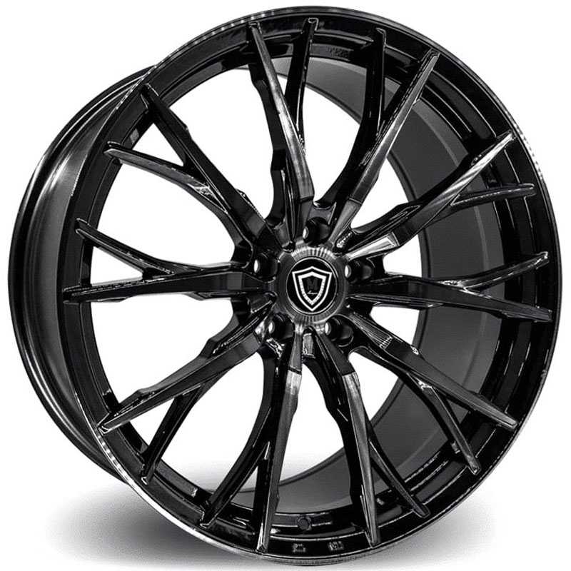 Marquee Luxury Marquee M4409  Wheels Black w/ Smoked Machined Face