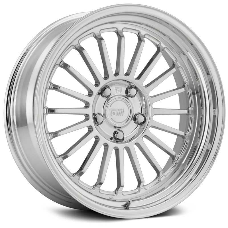 17x8 Motegi MR408  Polished Custom 2 Piece Finish  REV