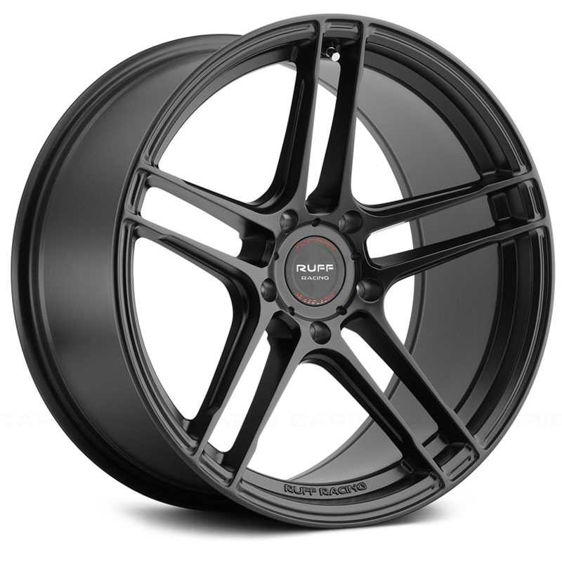 18X8.5 Ruff Racing RS1 Gloss Black MID