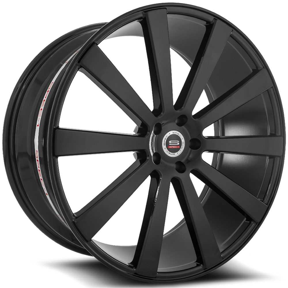 Spec-1 SPL-002  Wheels Gloss Black