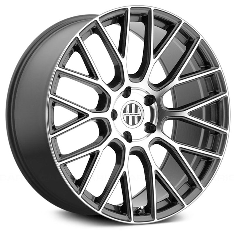 20x11 Victor Equipment Stabil Gunmetal w/ Mirror Cut Face HPO