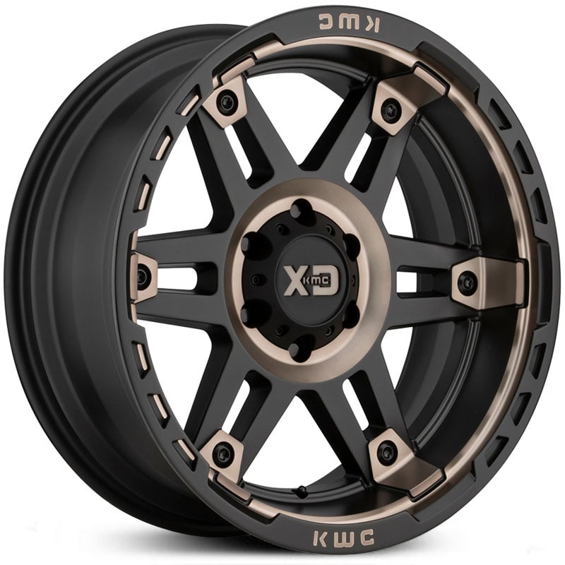20x9 XD Series XD840 Spy II Satin Black w/ Dark Tint MID