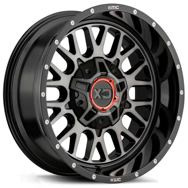 XD Series XD842 Snare  Wheels Gloss Black w/ Gray Tint