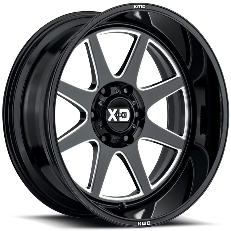 20x9 XD Series XD844 Pike Gloss Black Milled RWD