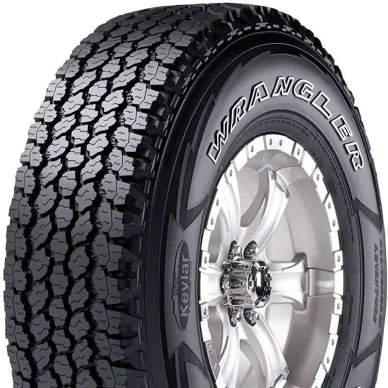 245/75R-16 Goodyear Wrangler A/T Adventure w/ Kevlar 120 S