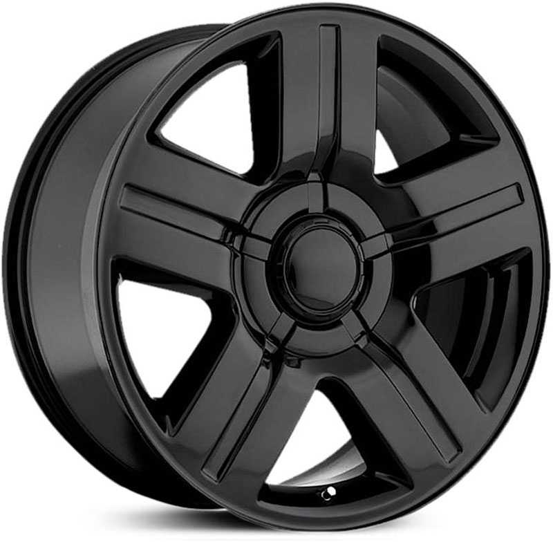 22x9 Chevrolet CV84 Texas Wheel Black MID