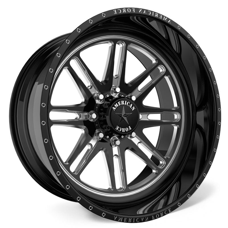 American Force Concave CKH31 Knight CC  Wheels Black