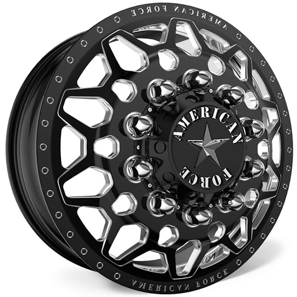 American Force Dually H03 Orion  Wheels Black
