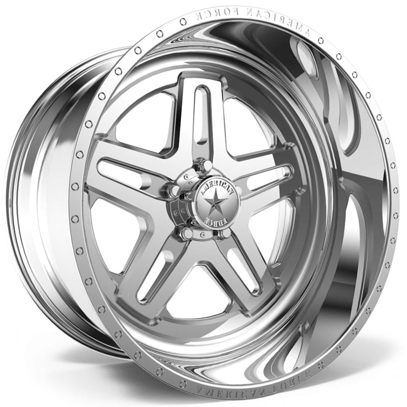 American Force H103 Warrior SS5  Wheels Polished