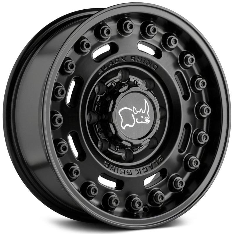 20x9.5 Black Rhino Axle Matte Black RWD