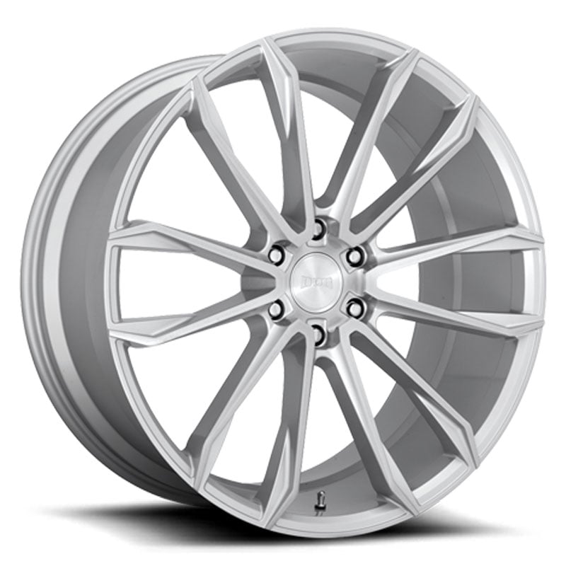 Dub S248 Clout  Wheels Silver Brushed Face
