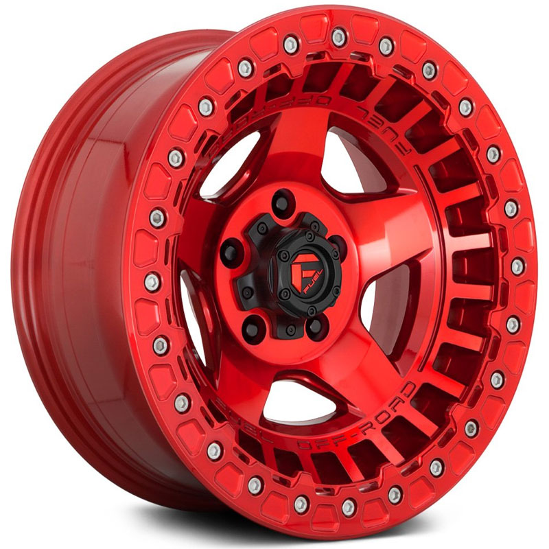 Fuel D117 Warp  Wheels Candy Red