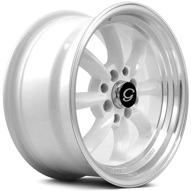 G-Line Alloys G8014  Wheels White with Machined Lip
