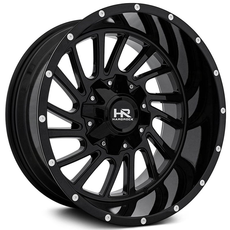Hardrock Offroad H708 OverDrive  Wheels Gloss Black