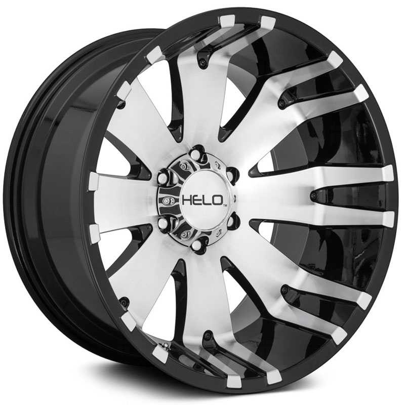 Helo HE917  Wheels Gloss Black Machined