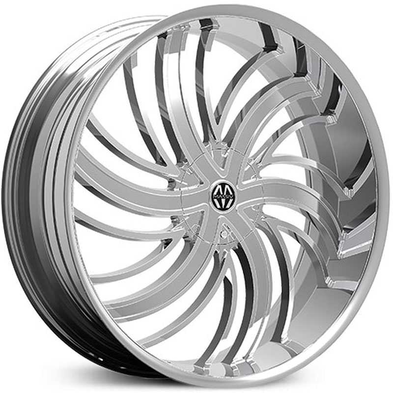 20x8.5 Massiv 924 Tsunami Chrome RWD