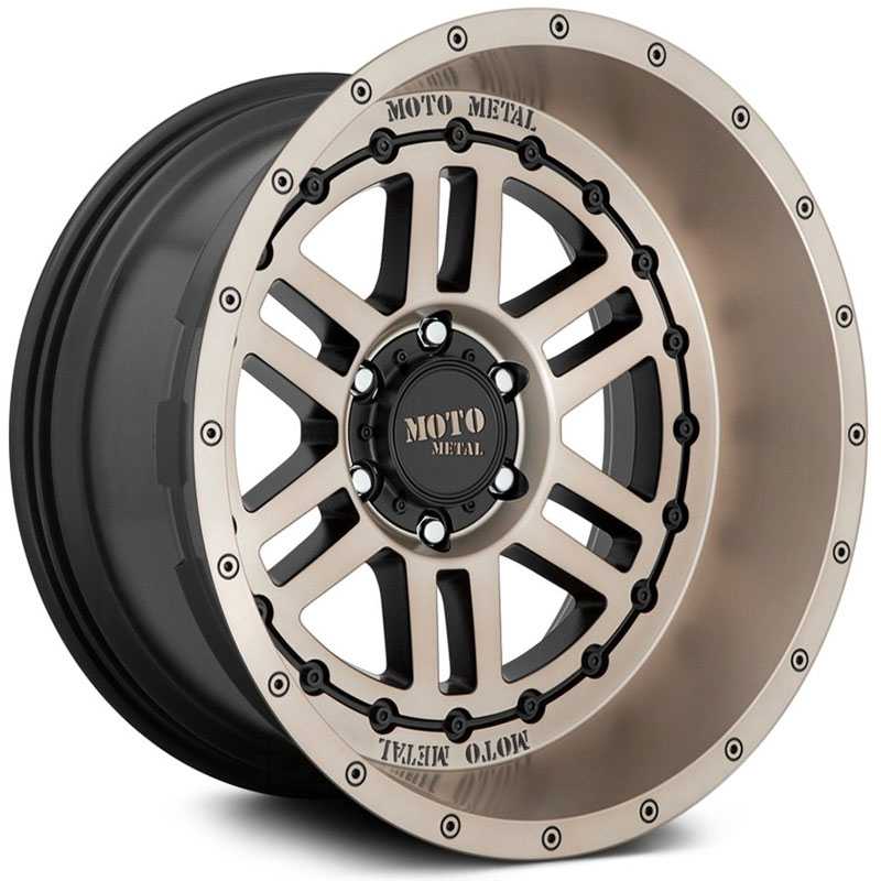 Moto Metal MO800 Deep Six Satin Black w/ Bronze Tint