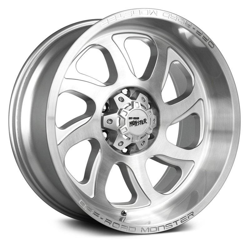 Off-Road Monster M22  Wheels Brushed Silver