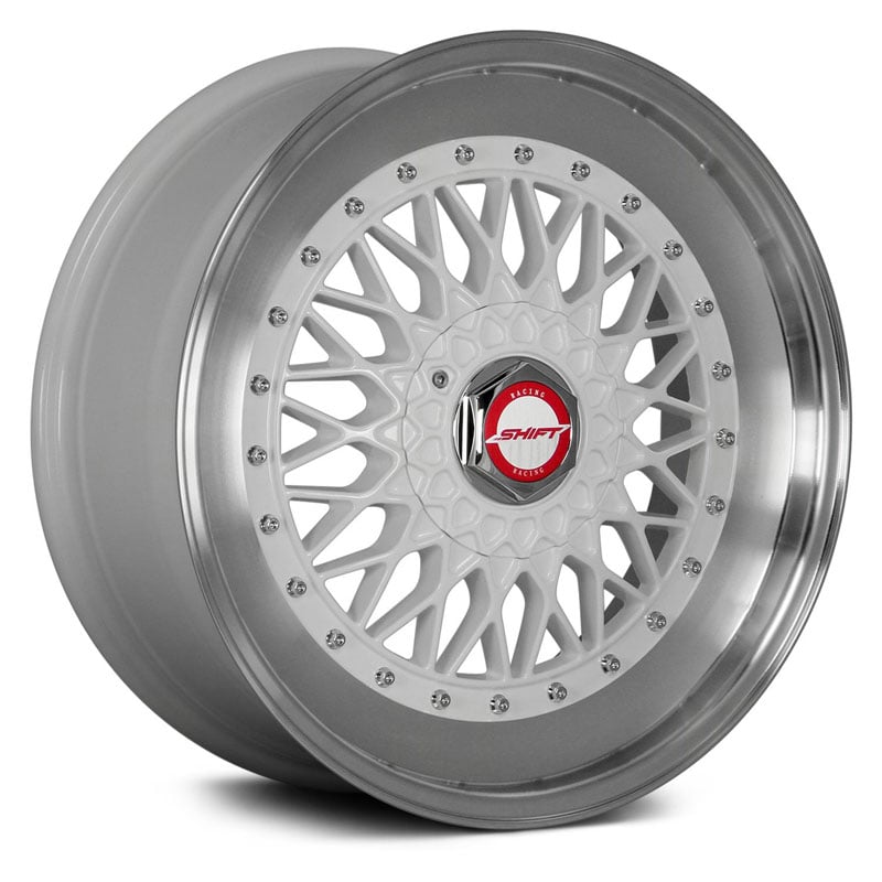 Shift Clutch White Polished Lip 