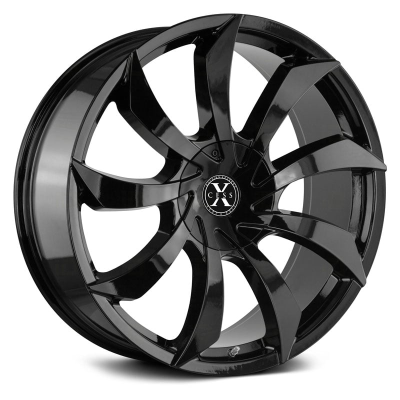 Xcess X01  Wheels Gloss Black