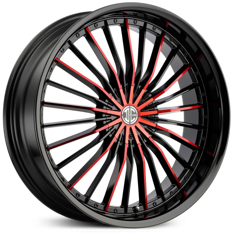 2Crave No.26  Wheels Gloss Black Red Face
