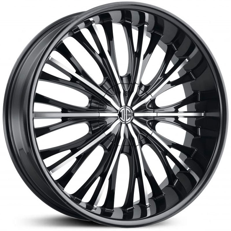 2Crave No.43  Wheels Gloss Black Machined Face