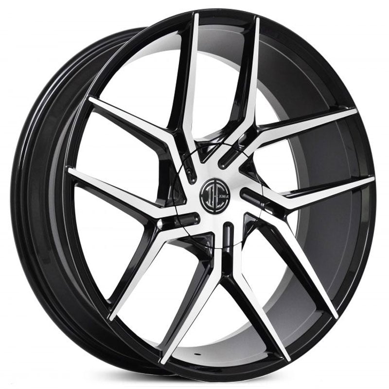 2Crave No.51  Wheels Glossy Black Machined Face
