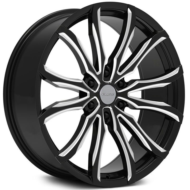 Elure 052  Wheels Black Milled