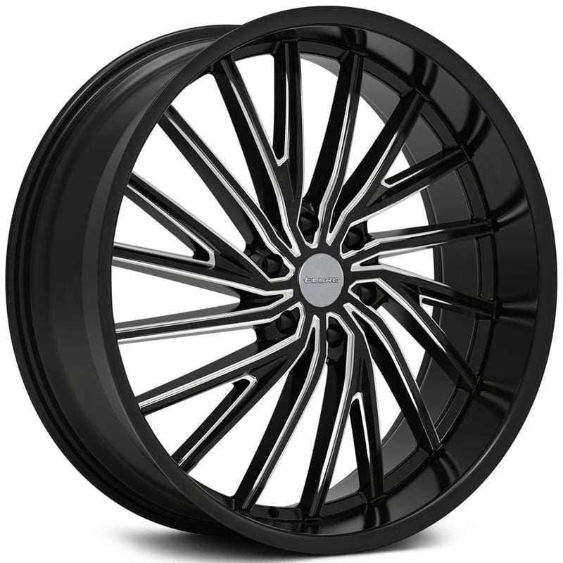 Elure 054  Wheels Black Milled