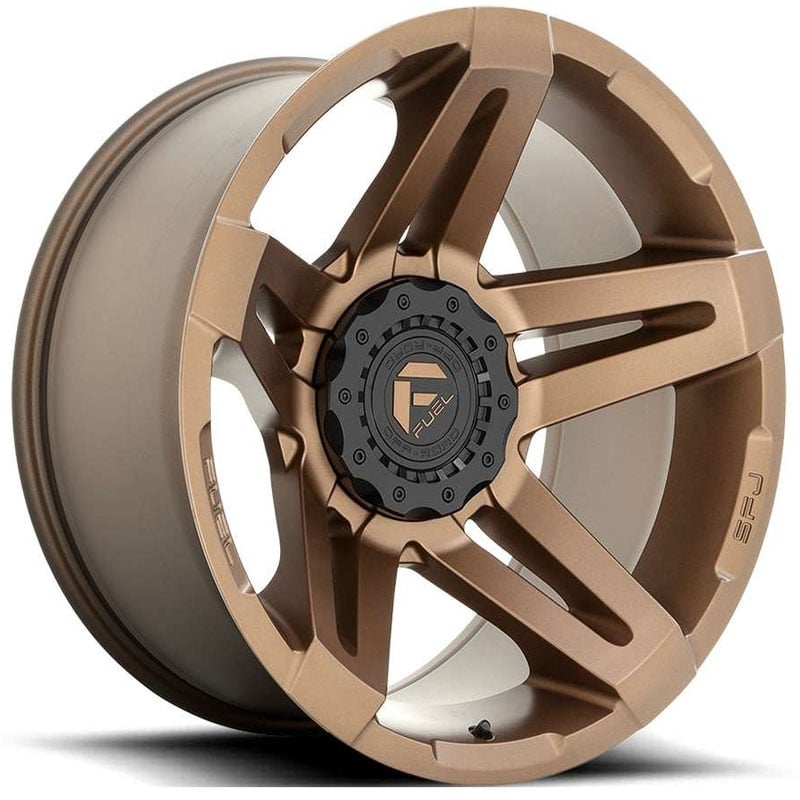 Fuel D765 SFJ  Wheels Matte Bronze
