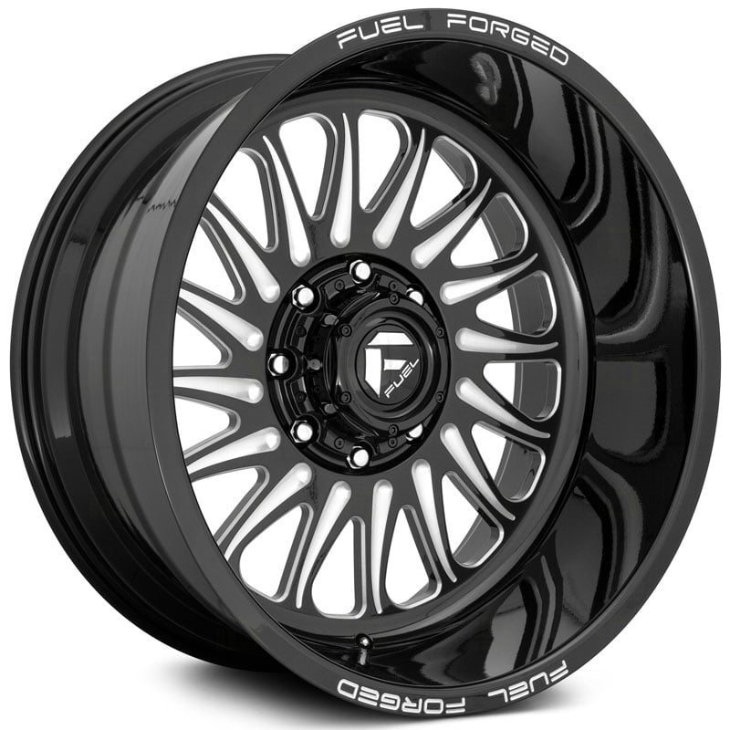 Fuel Forged FF103  Wheels Gloss Black Milled