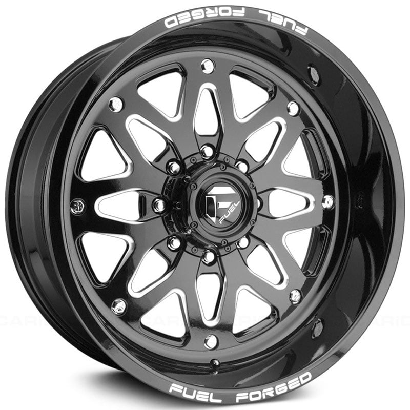 Fuel Forged FF34  Wheels Gloss Black Milled